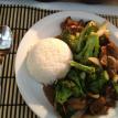 L # 8 Beef Broccoli with Rice