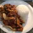 L 1 - Lunch special Basil Chicken with Rice
